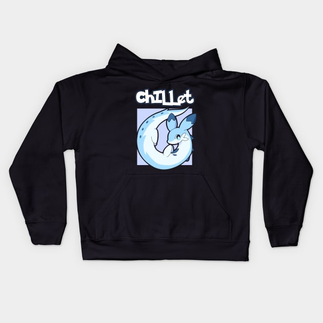 Chillet Kids Hoodie by Vhitostore